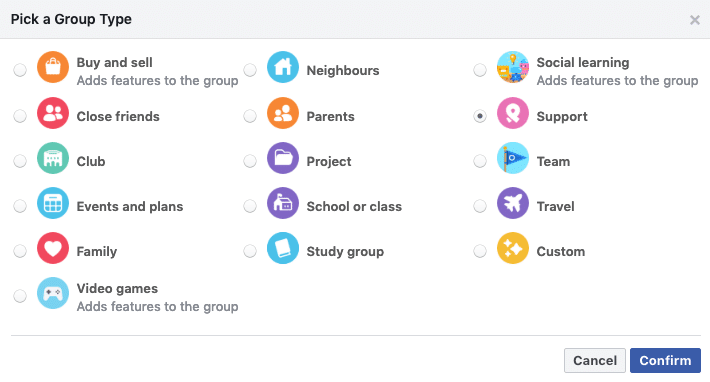 Group Types