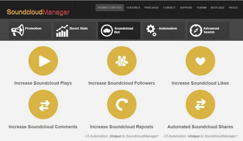 Soundcloud Manager