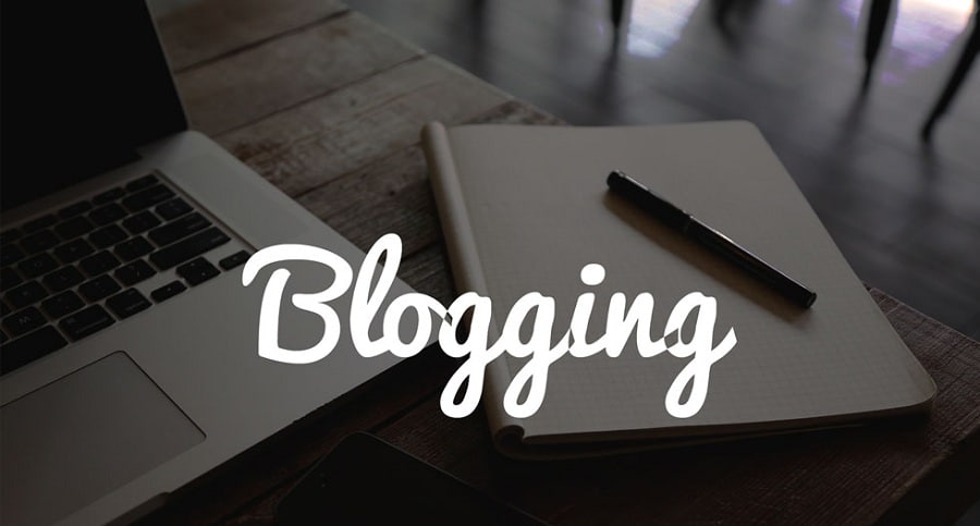 Start blogging