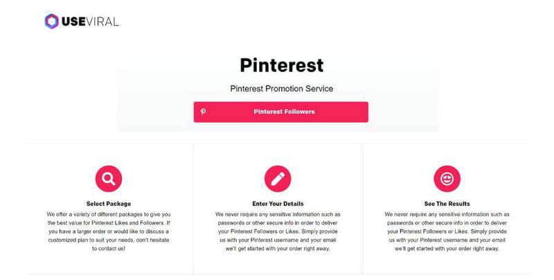 UseViral Pinterest Bot