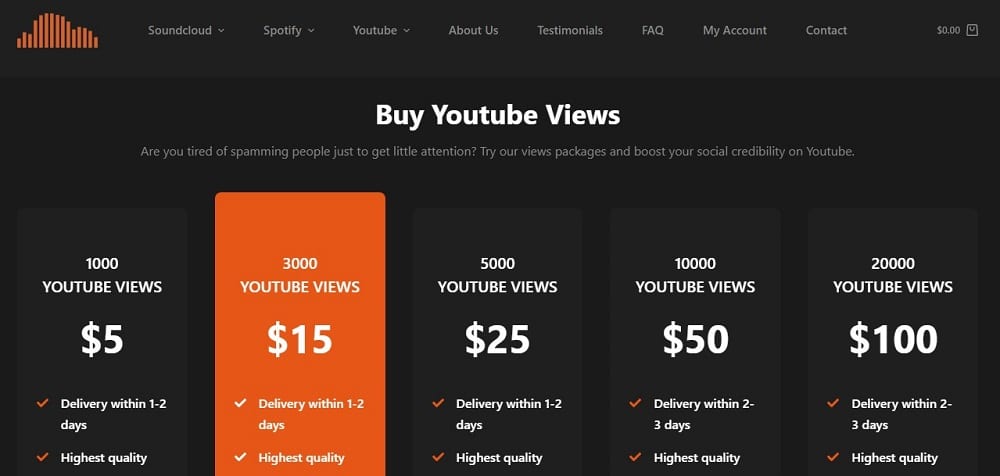 Buy YouTube Views for OnlineMusicPromotion