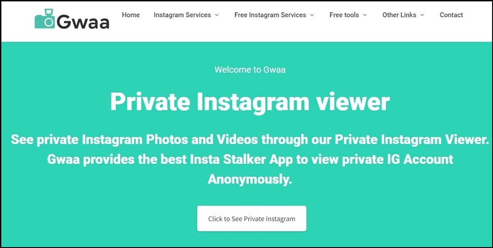 Gwaa for Instagram Profile Viewer