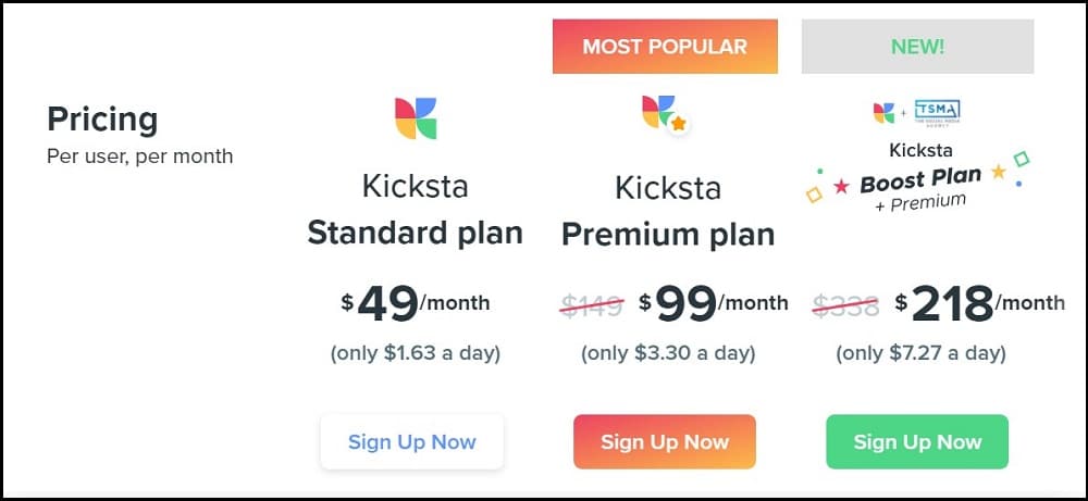Kicksta Pricing