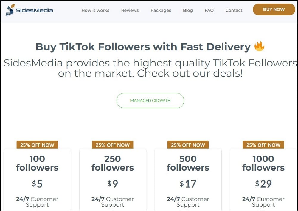 SidesMedia for Tik Tok Followers Apps