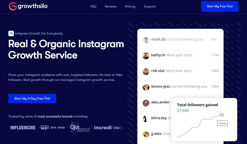 Third-Party Instagram for Growthsilo