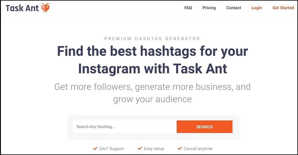 Third-Party Instagram for Task Ant