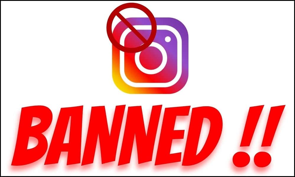 Instagram Banned