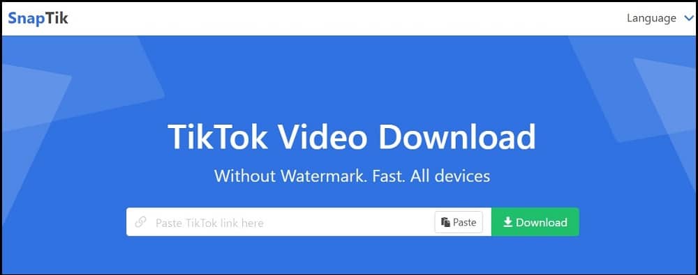 Snap TikApp one of the Best TikTok Video Downloaders