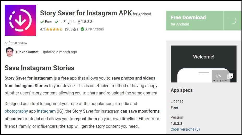 Story Saver for Instagram one of the Best Instagram Videos Downloaders