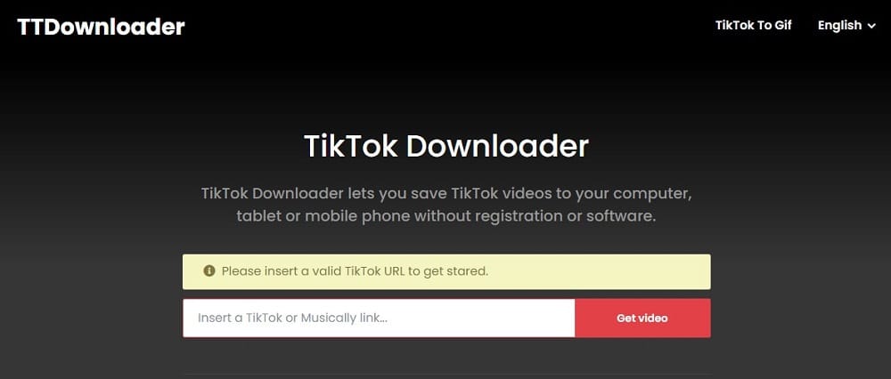 TTDownloader one of the Best TikTok Video Downloaders