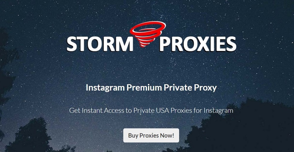 Stormproxies for Instagram Proxies