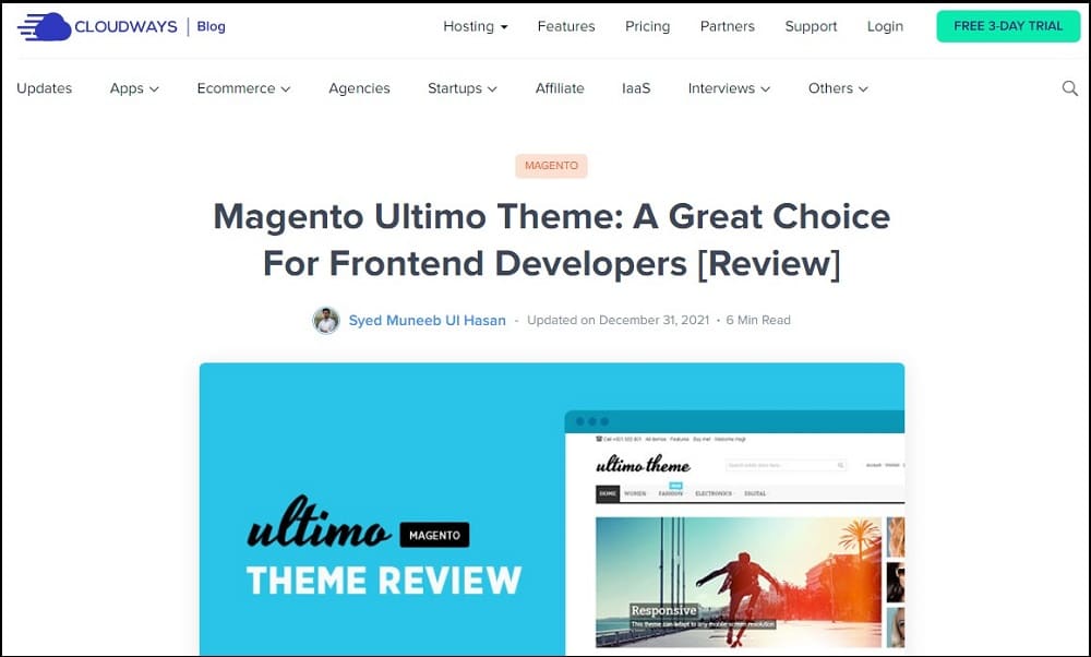 Ultimo Theme Overview