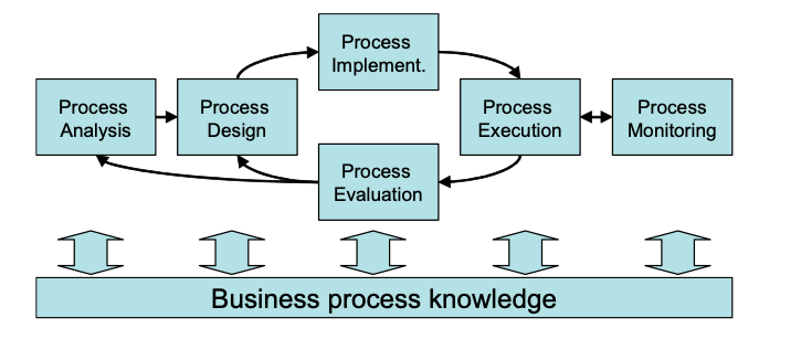 Process knowledge applied across BPM lifecycle